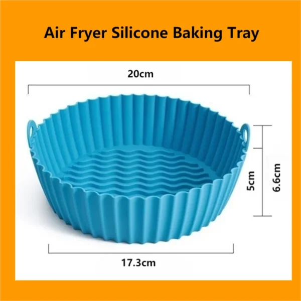 🎁2024 New Year Hot Sale🎁⚡47% OFF - Air Fryer Silicone Baking Tray🍟