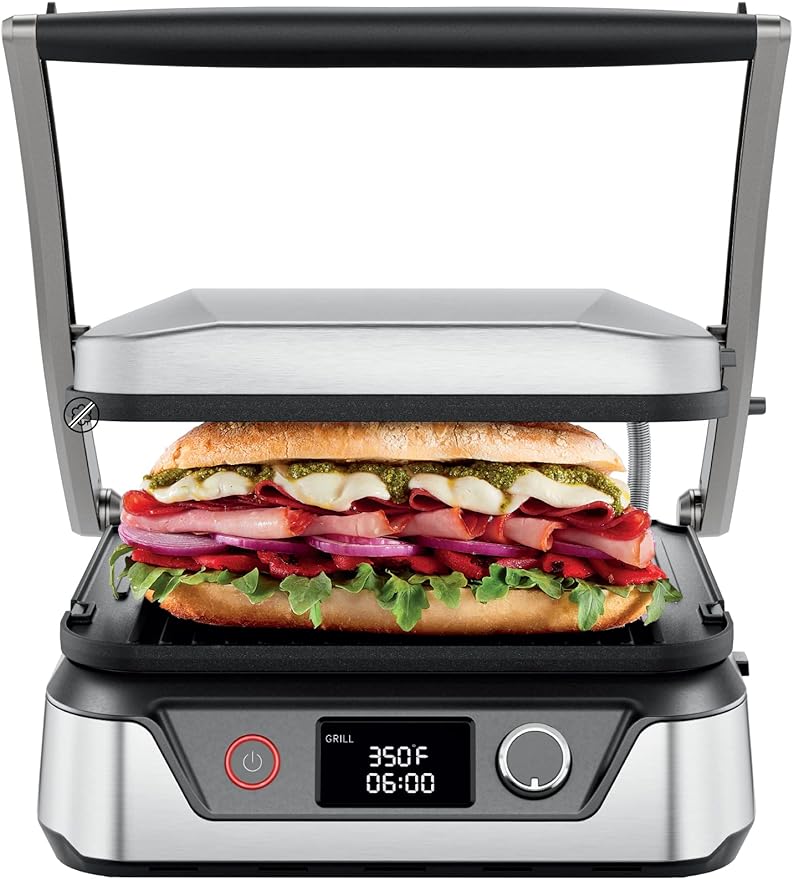 5-in-1 Press Grill Sandwich Maker