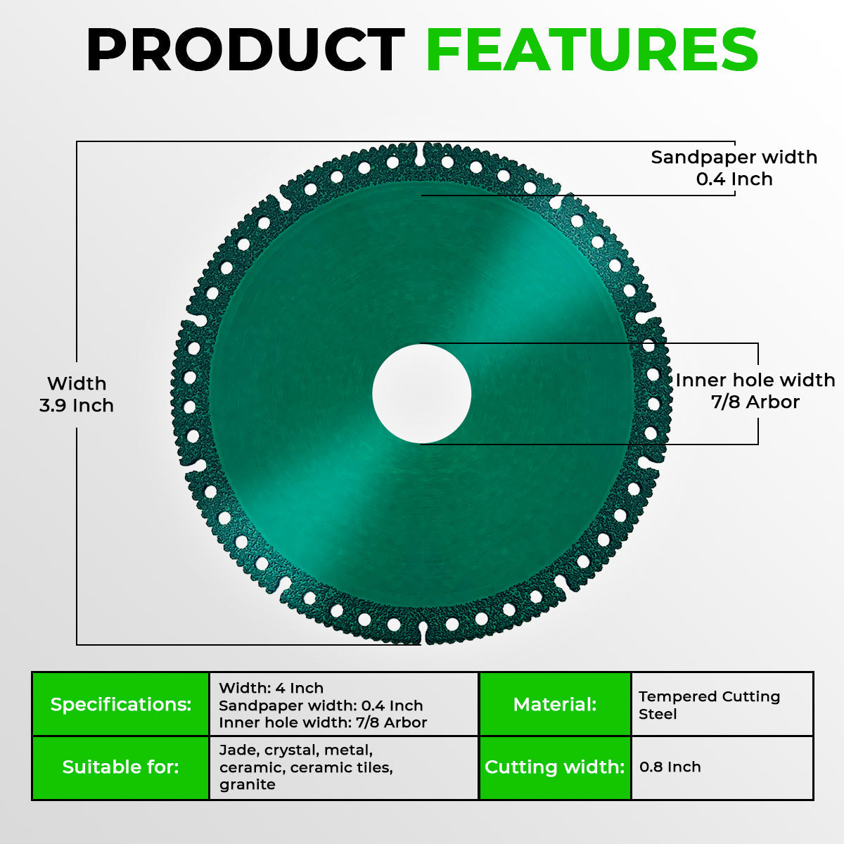 🎉2024 Hot SALE 🔥INDESTRUCTIBLE DISC™ 2.0 - Cut everything in seconds