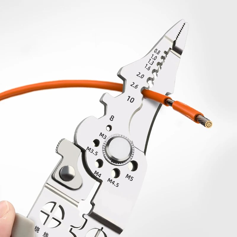 👍2024 New Arrival🔥Multifunctional Wire Stripper Crimper Cable Cutter Pliers