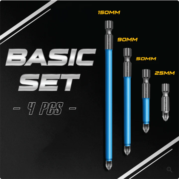 🔥Hot Sale🔥ANTI-SLIP SCREWDRIVER BIT SET