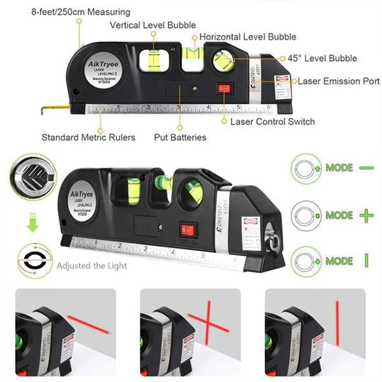 💥Last Day Promotion 60% OFF💥 2023 New Laser Level Line Tool